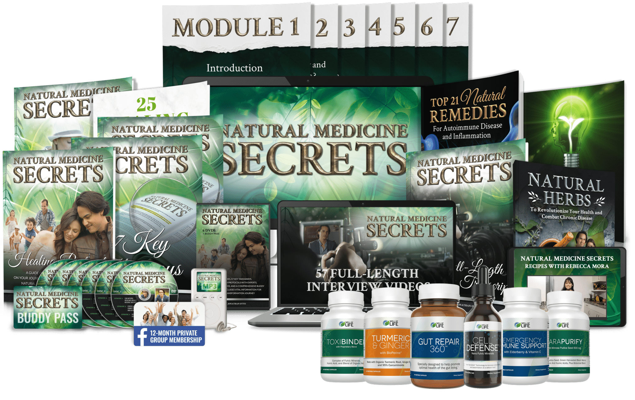 Lifetime Access Gold Natural Medicine Series